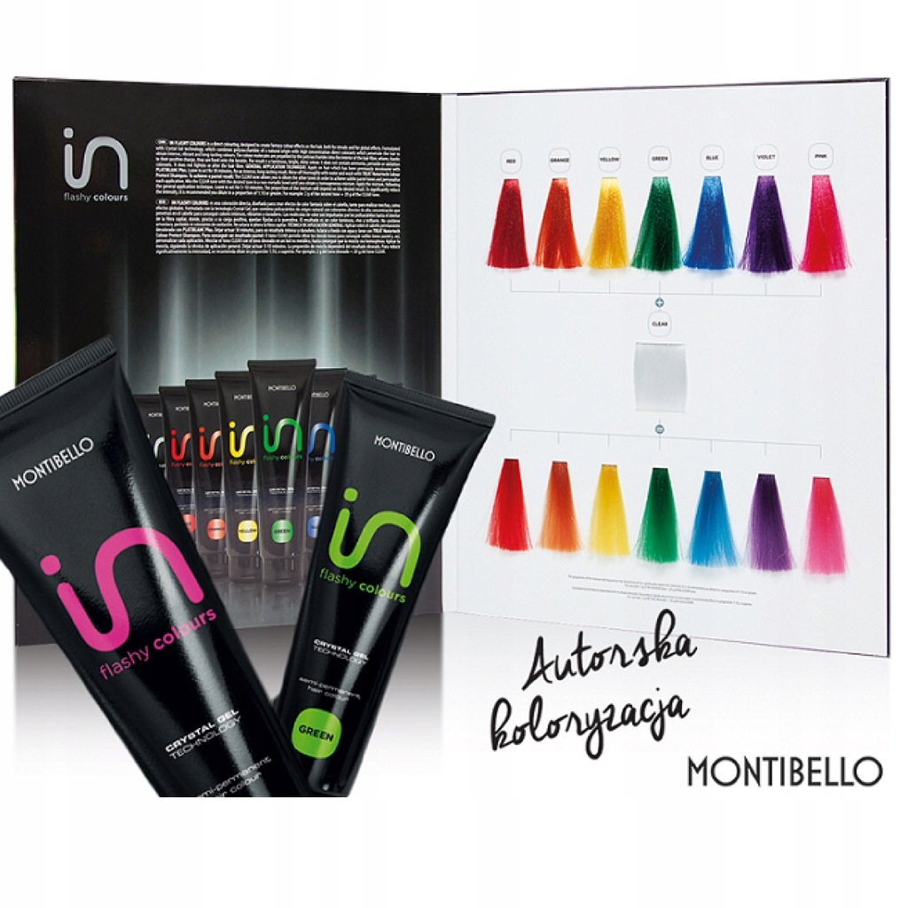 Montibello Farba żelowa do włosów 150ml FIOLET Marka Montibello