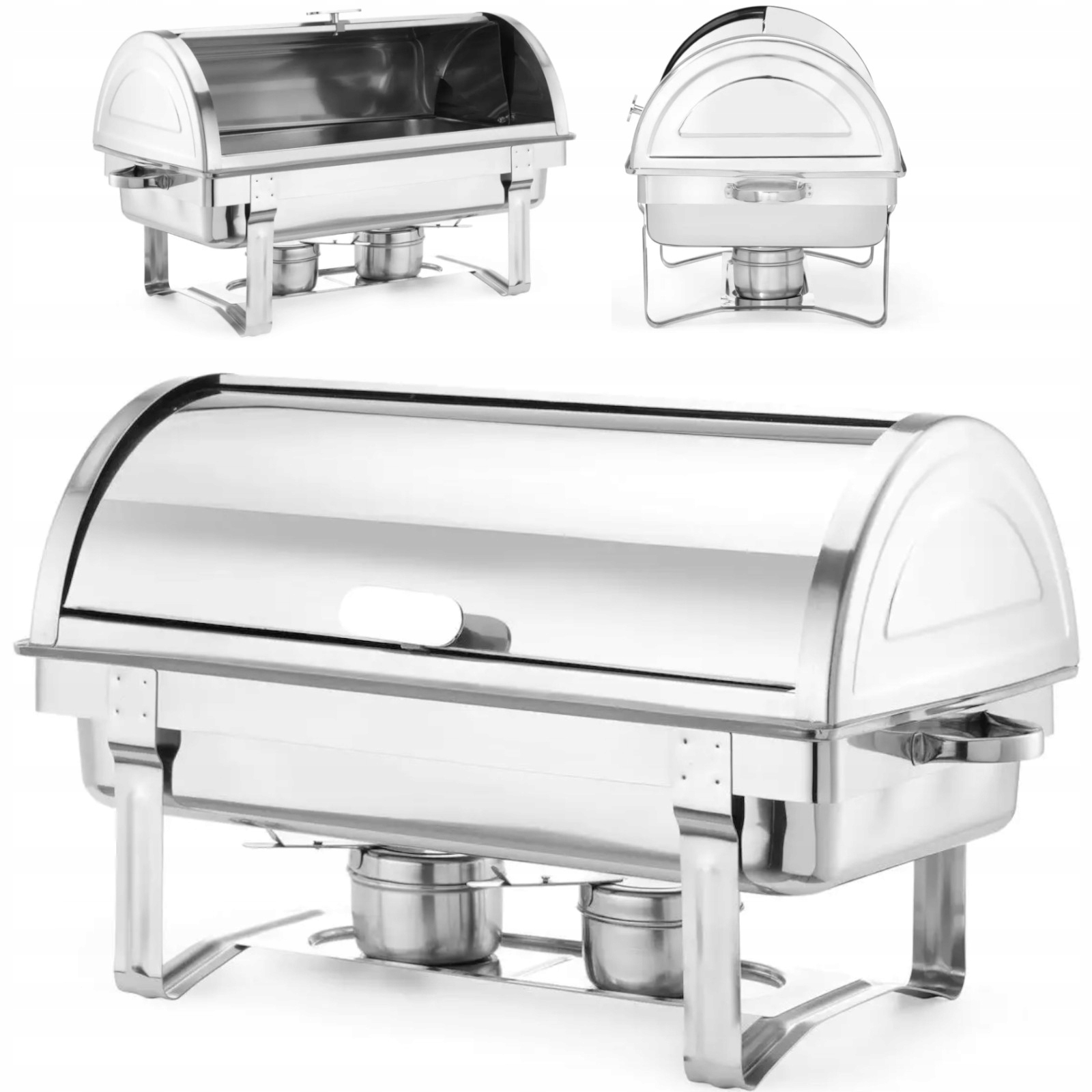 Ohřívač pokrmů na pastu Hendi Gn 1/1 rolltop, objem 9 l