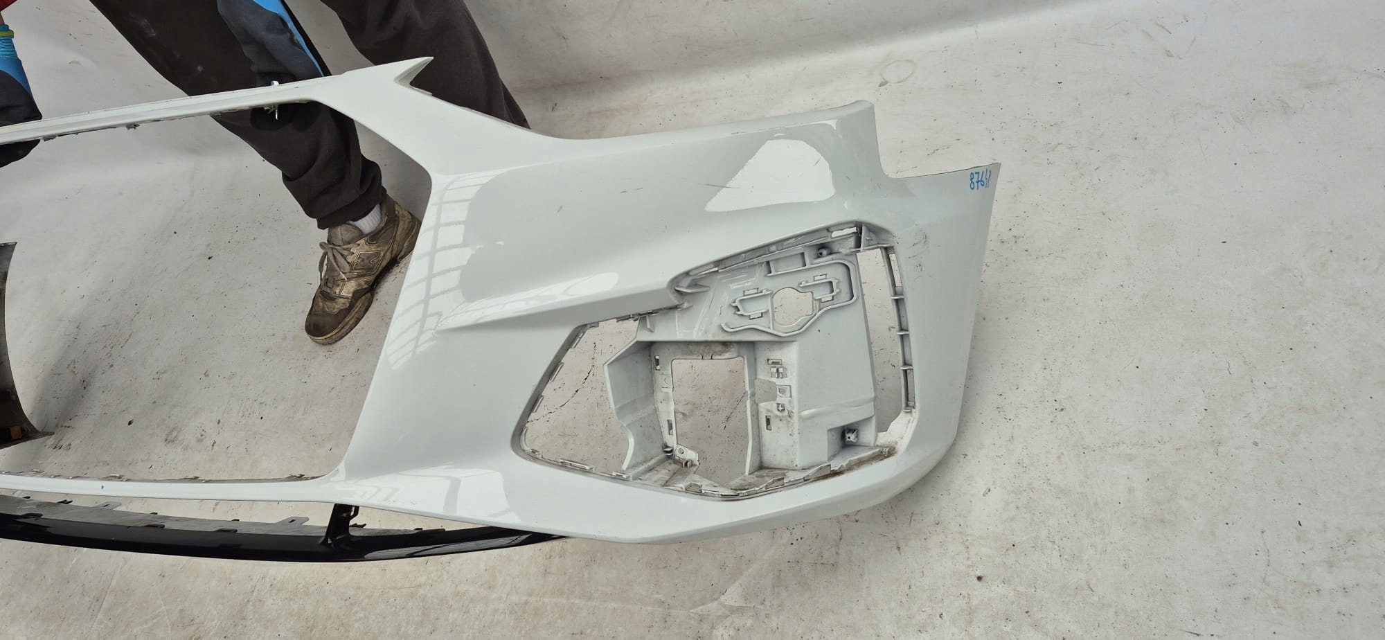 AUDI A4 B9 8W0 S-LINE LIFT 19- bumper front front SPOILER 8W0807437AR