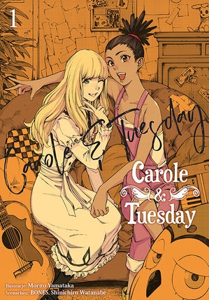 Carole & Tuesday Tom 1-3 zestaw manga Nowe