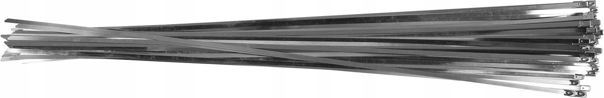 

Opaski Zaciskowe Trytytki Metalowe 4.6x550mm 100el
