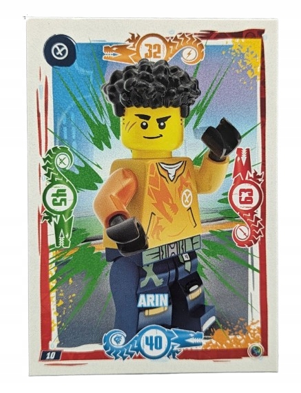Karta Lego Ninjago Seria 9 Numer 010