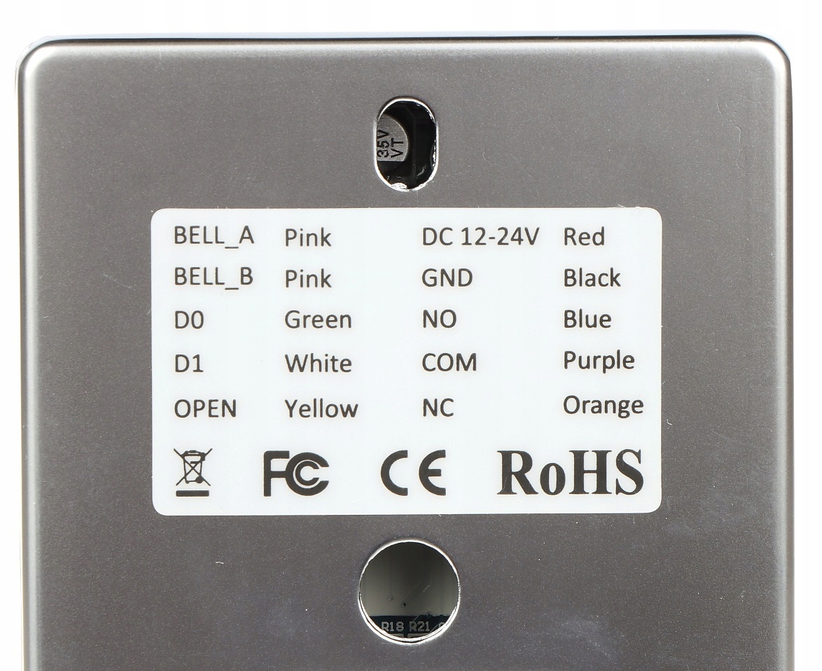 WEWNĘTRZNY AUTONOMICZNY ZAMEK SZYFROWY CZYTNIK ZBLIŻENIOWY RFID KLAWIATURA Rodzaj domofonu Jednorodzinny Wielorodzinny