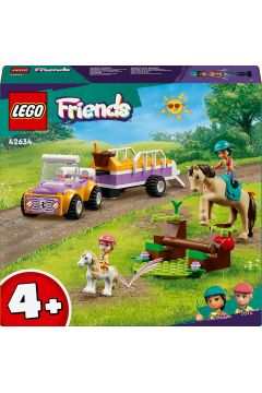 stavebnice Lego Friends Přívěs Pro Koně A Poníka 42634