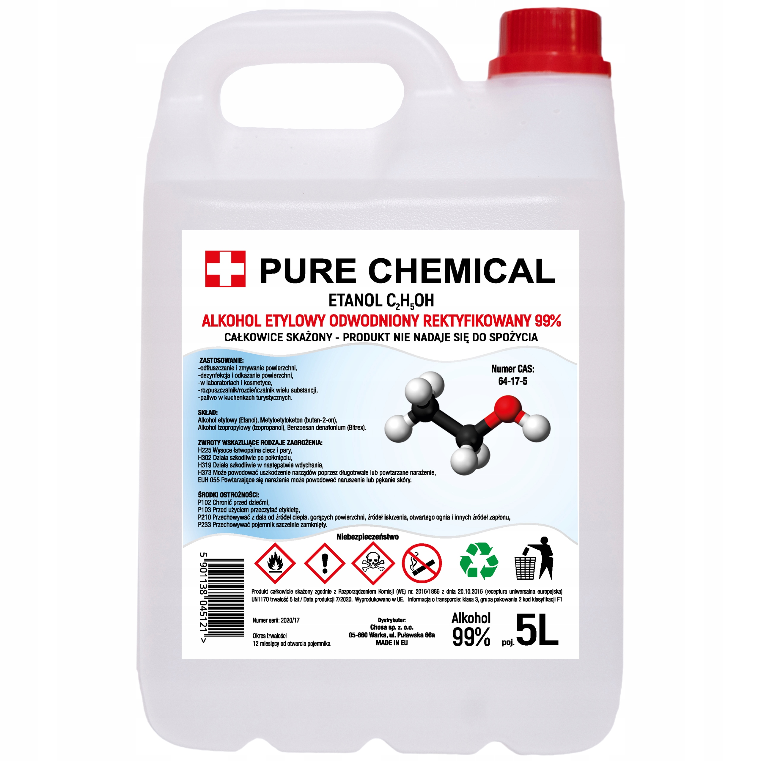 

Alkohol Etylowy Etanol Czysty Spirystus Odwodniony