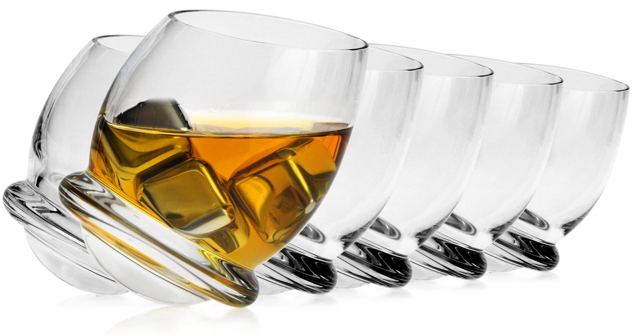 

Krosno Roly-Poly bujane szklanki do whisky 200ml
