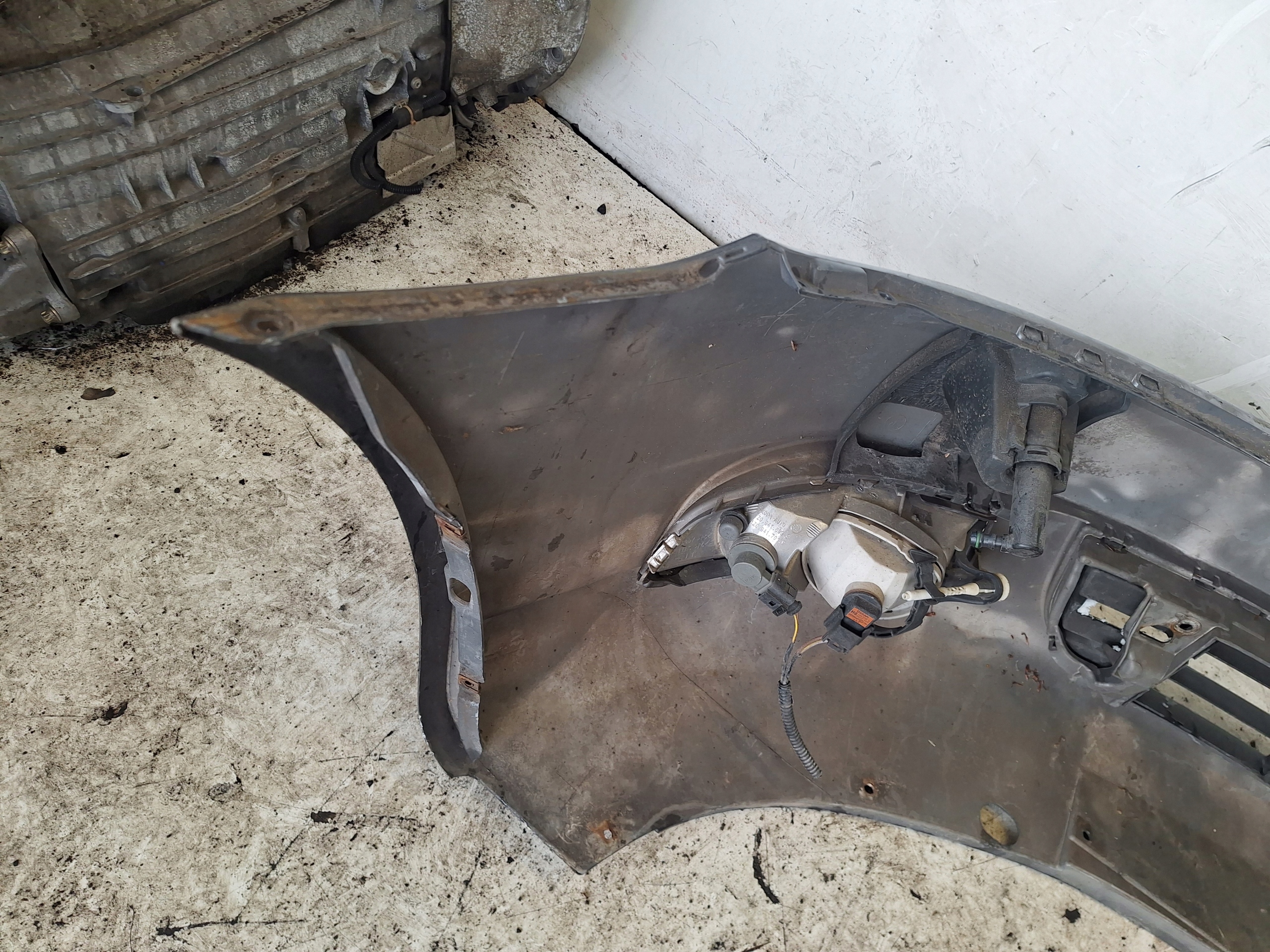 SKODA OCTAVIA II LIFT 08-13 bumper + XENON