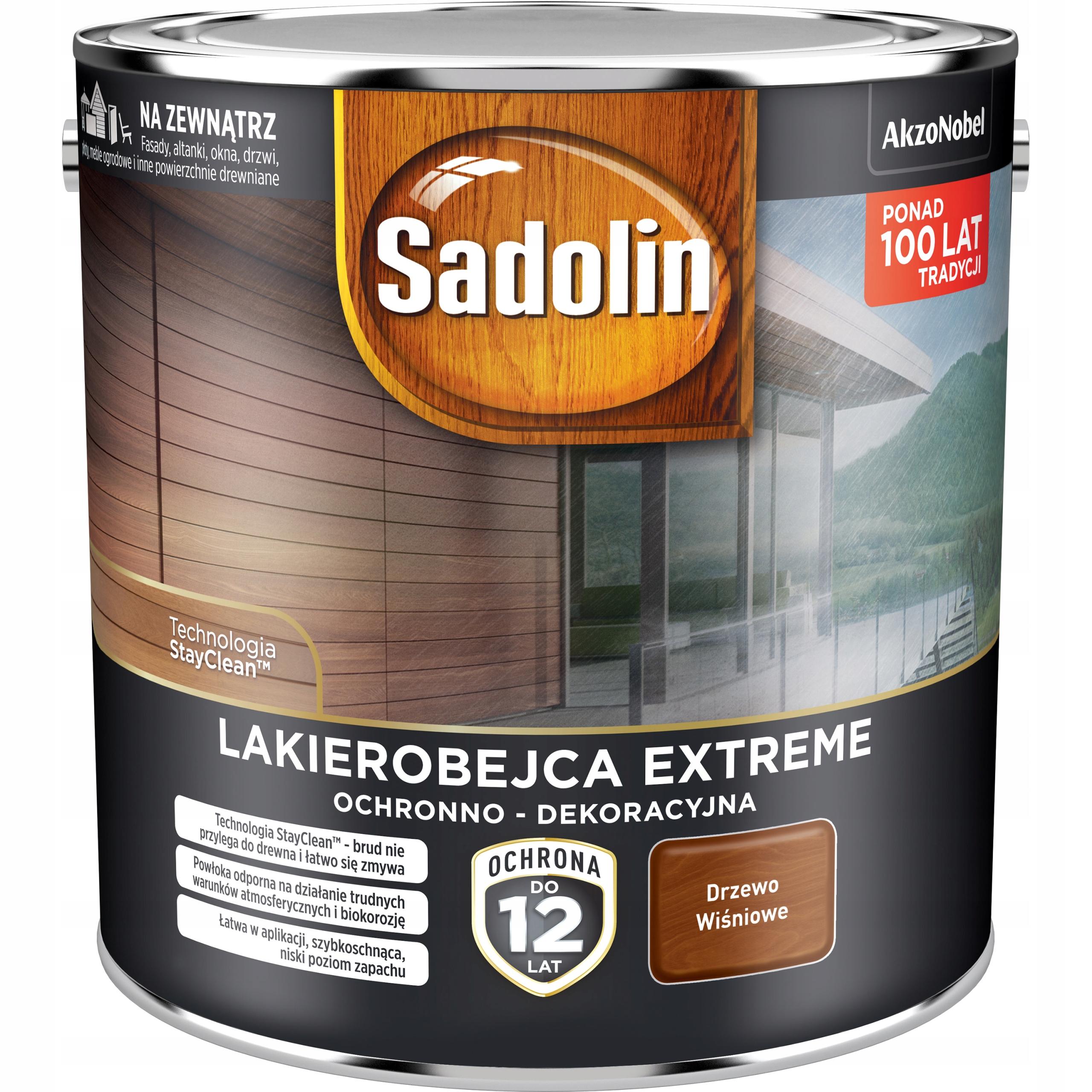 Sadolin Lakierobejca Extreme Drzewo Wiśniowe 2,5l