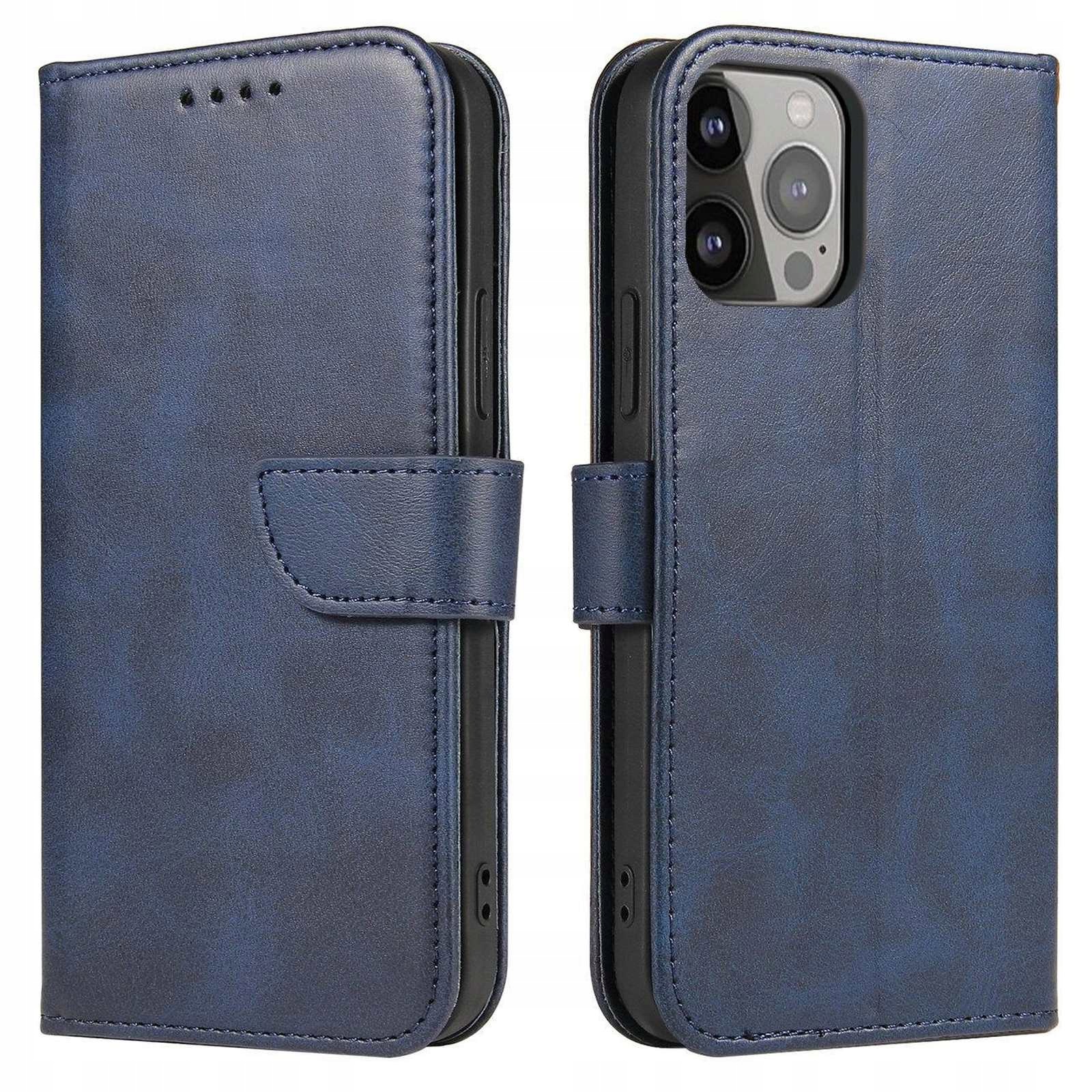 Etui pokrowiec z klapką do Samsung Galaxy S24 Fe Magnet Case niebieski