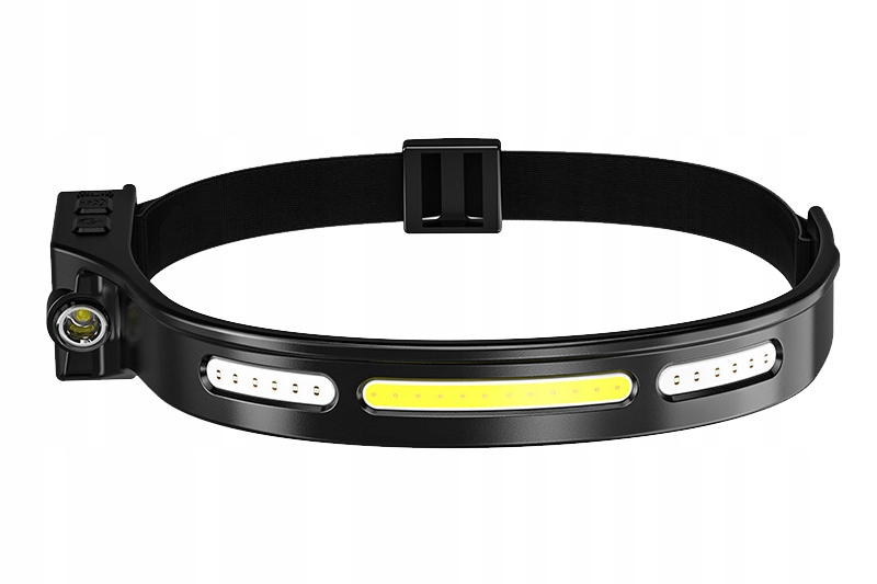 LATARKA CZOŁOWA DIODA LED SOS WODOODPORNA Z CZUJKĄ Marka Decorya