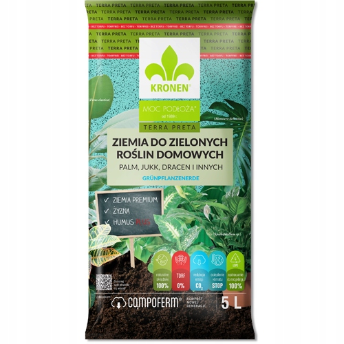 

Podłoże Ziemia do Roślin Domowych 5L Terra Preta