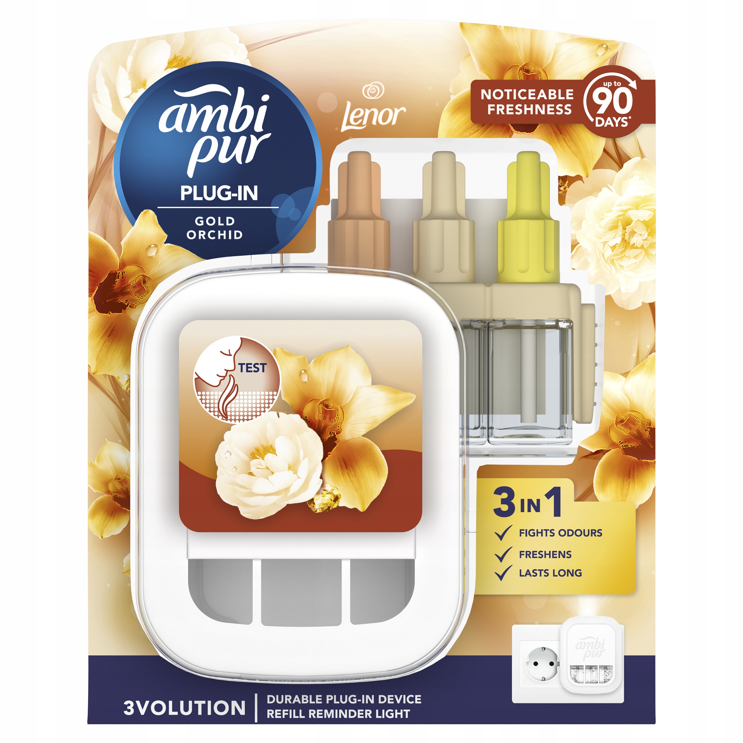 Levně Ambi Pur 3Volution Elektrický osvěžovač vzduchu Gold Orchid 20 ml