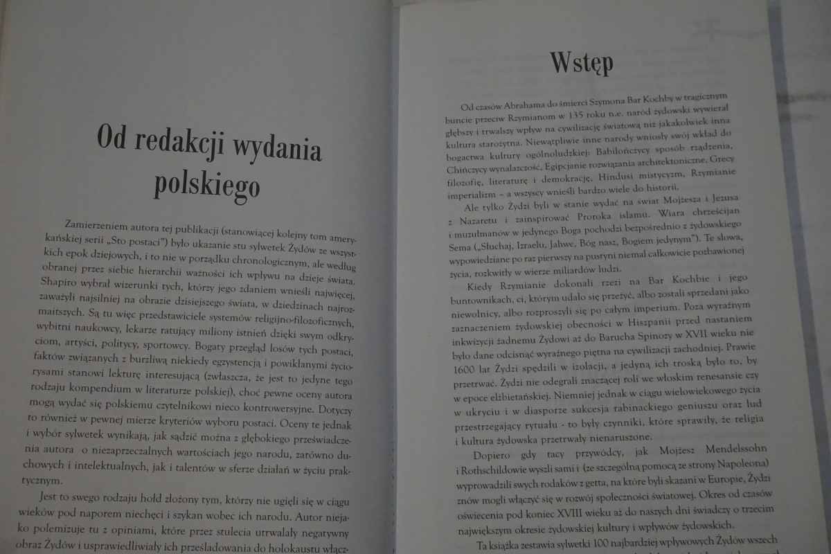 STU ŻYDÓW MICHAEL SHAPIRO Autor Michael Shapiro