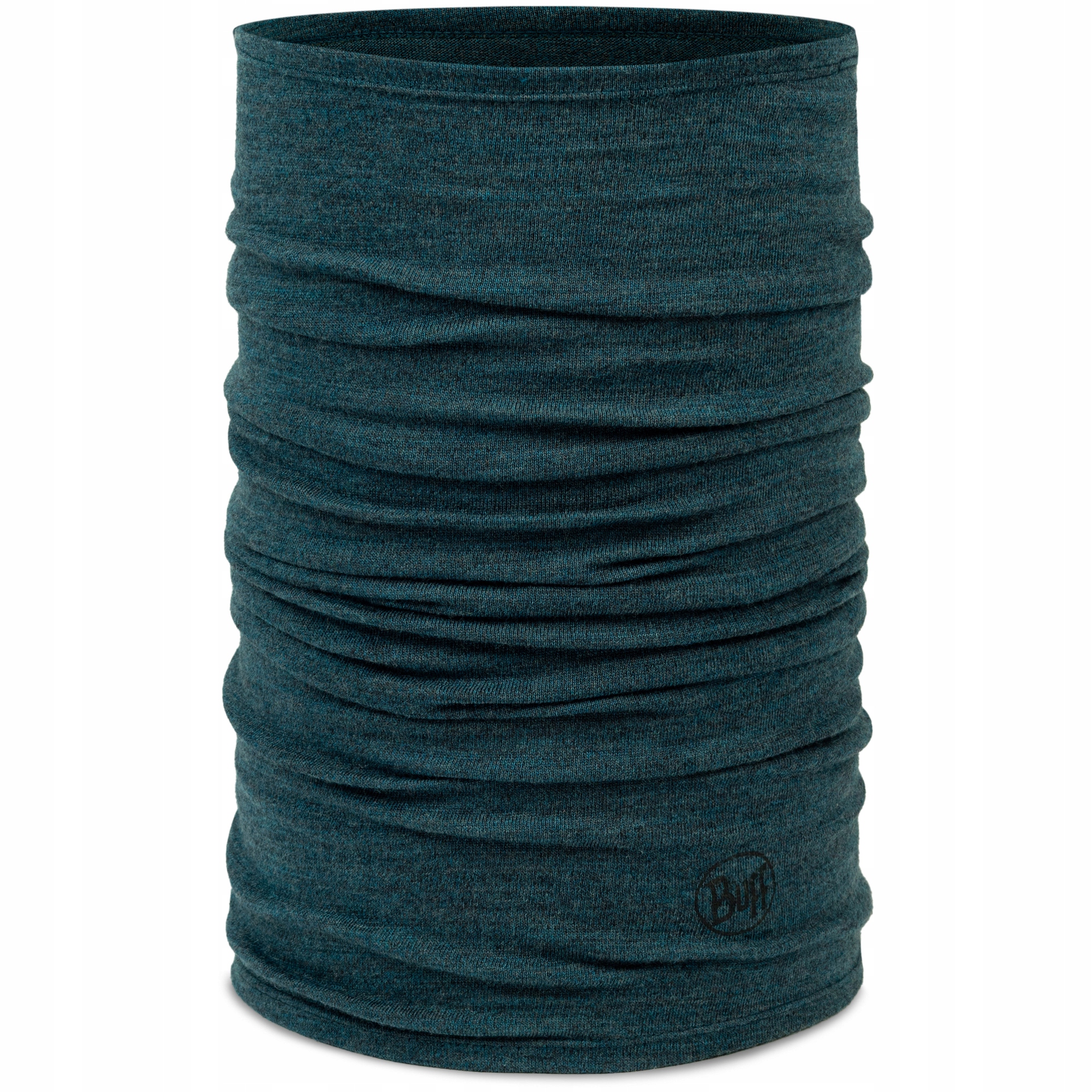 Buff Nákrčník buffka nákrčník z vlny Merino Midweight tmavě zelená