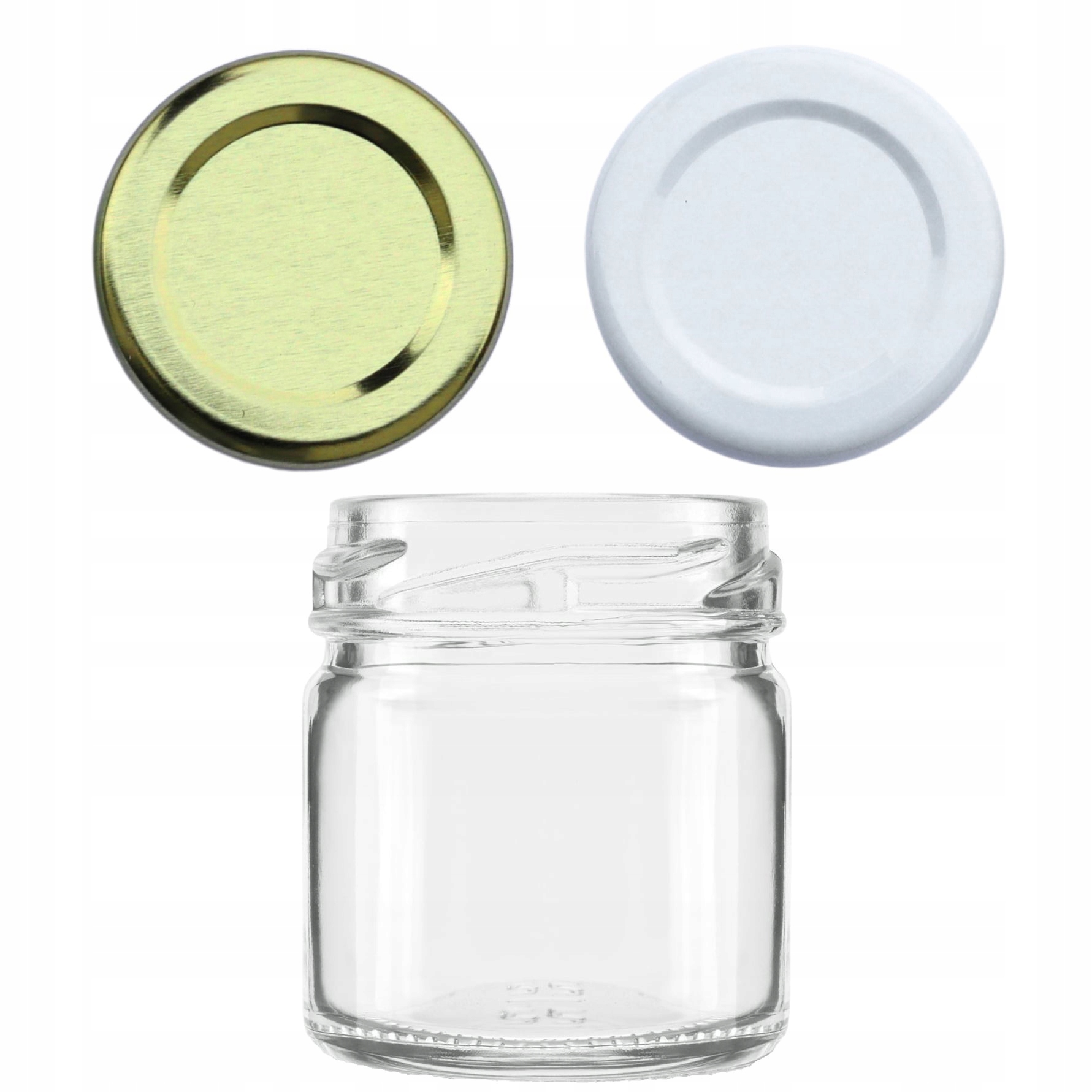 100 Sztuk ozdobny słoik 40 ml słoiczek na podziękowania miód dżem przyprawy