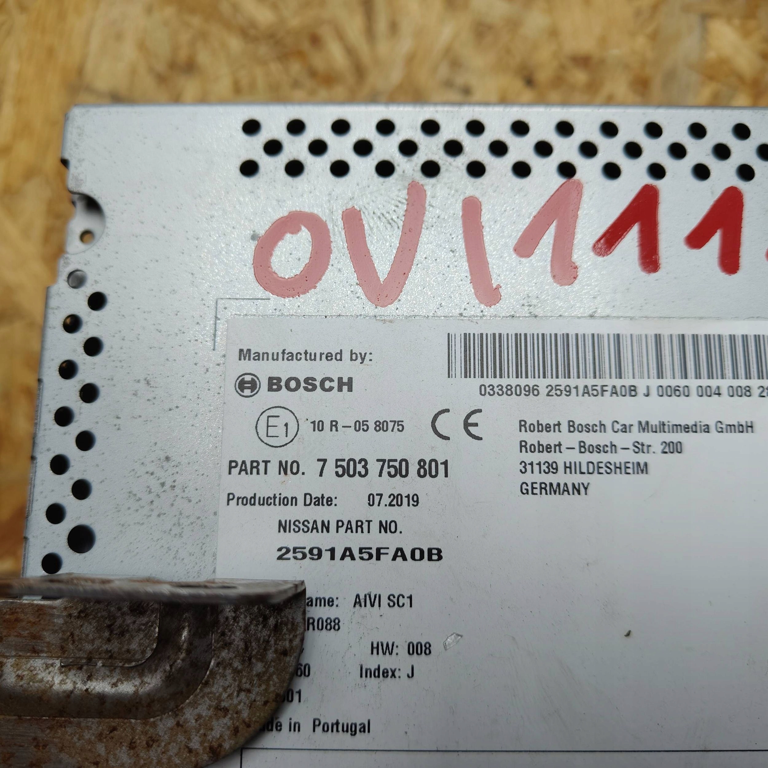 display Nissan Micra K14 2591A5FA0B