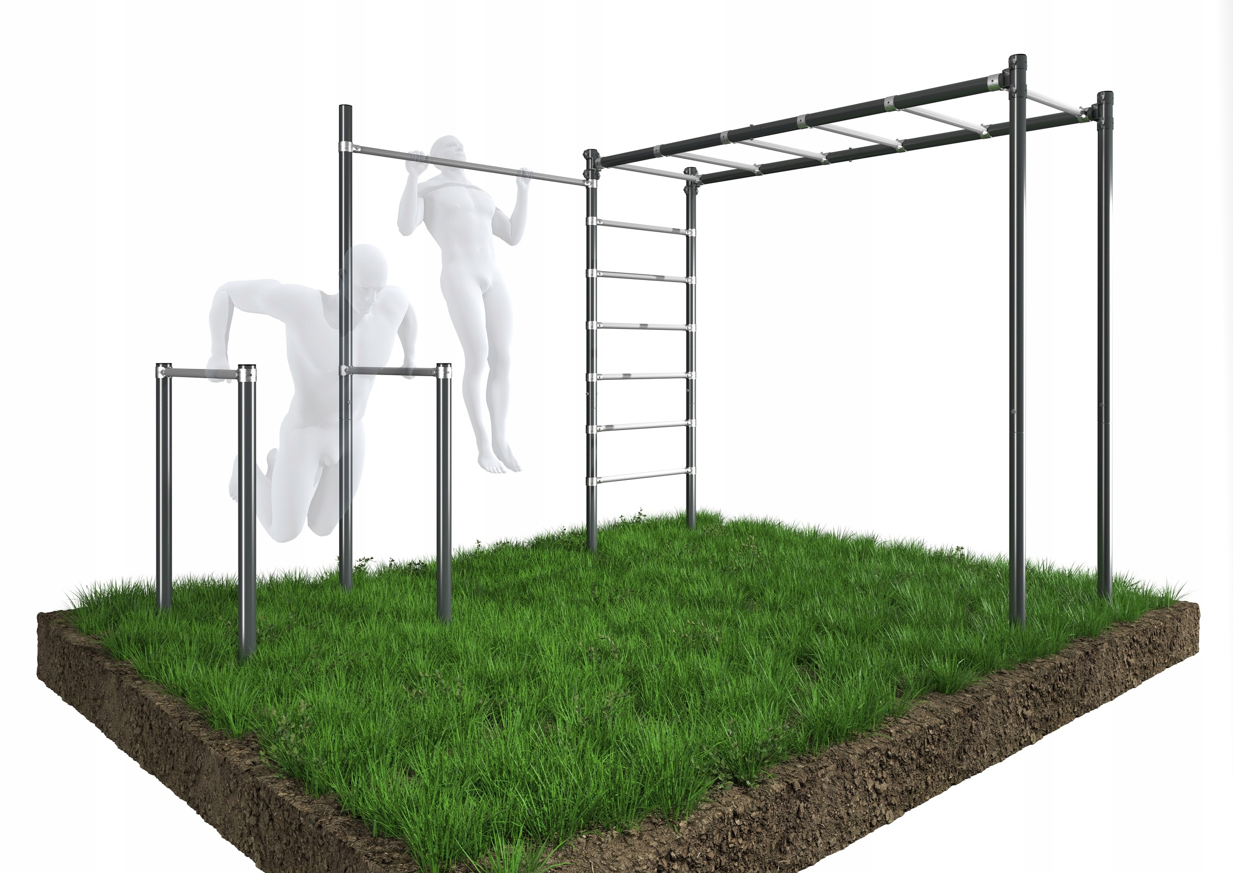 Zahradní set hrazda, madla, žebřík ZO13-60