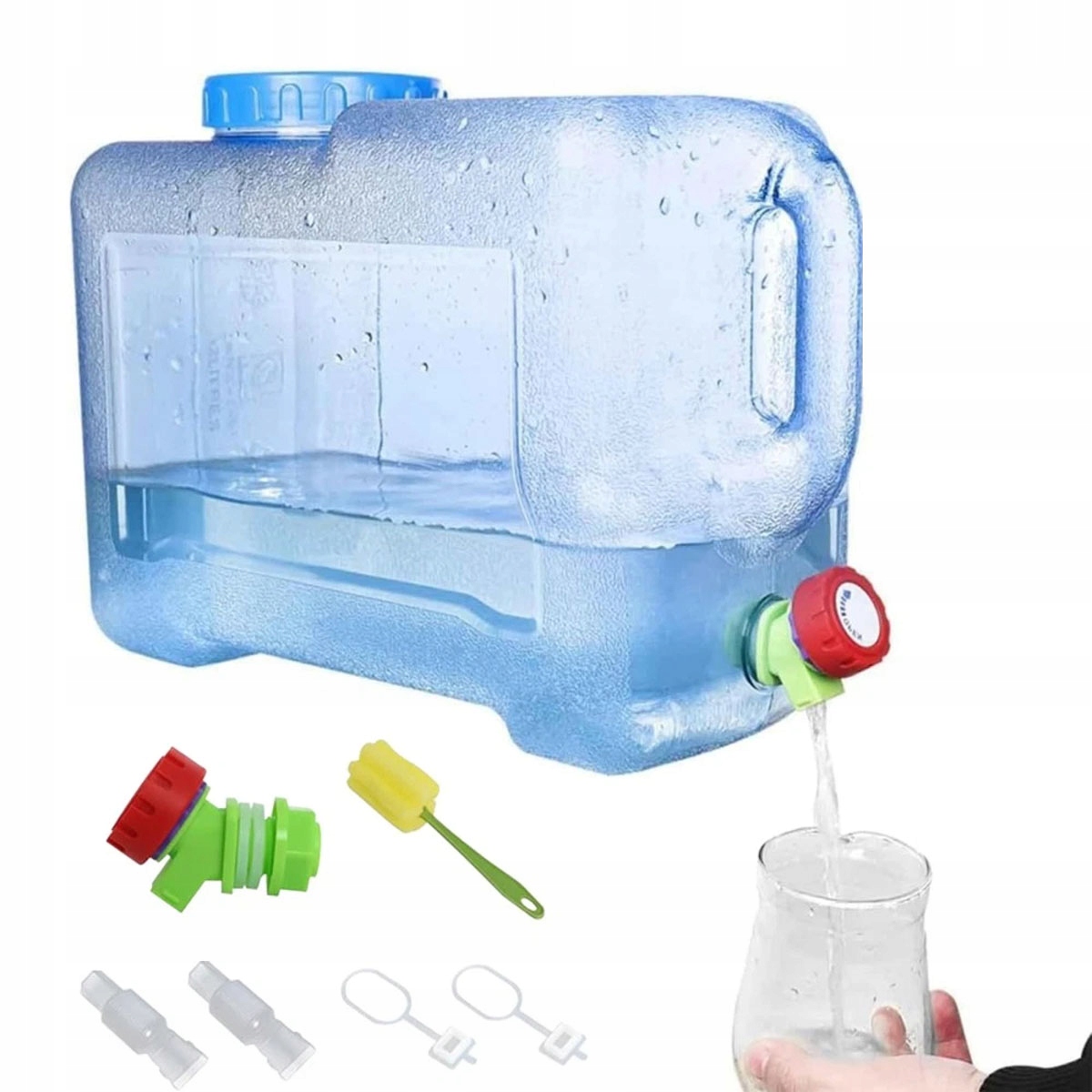 Pojemnik Na Wodę Z Kranikiem 12L Baniak Zbiornik