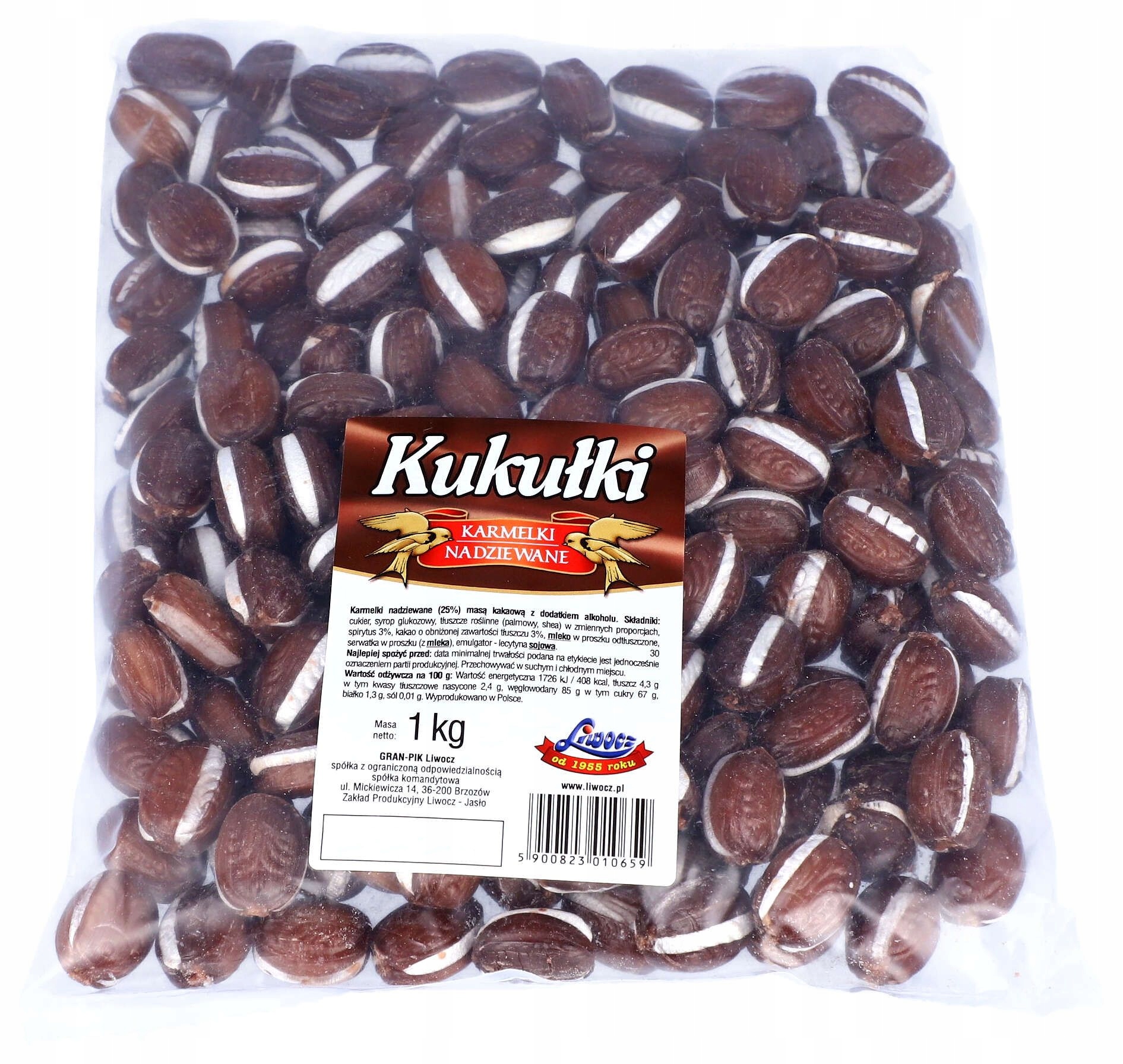 Liwocz Kukułka cukierki niezawijana 1 kg