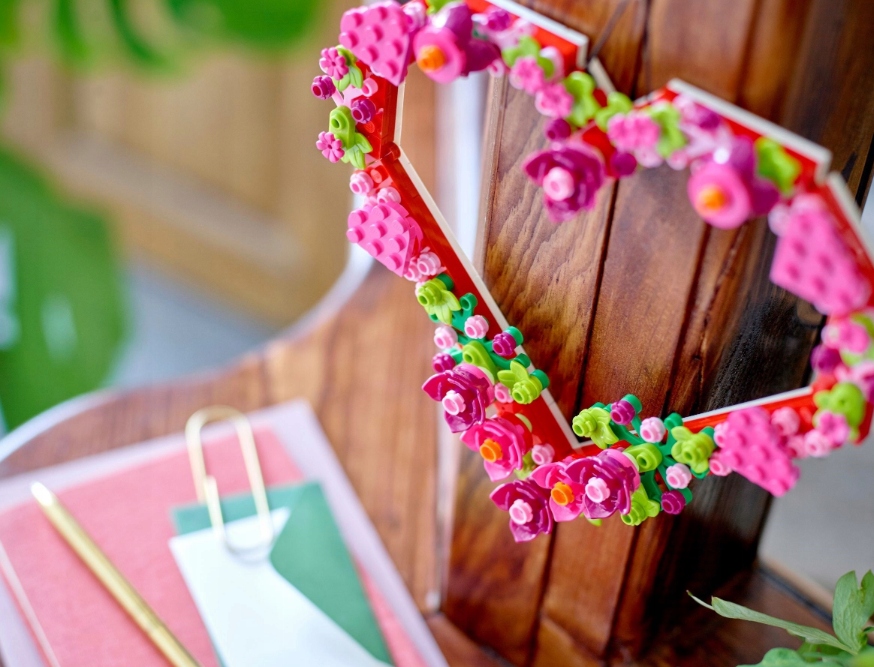 LEGO 40638 WALENTYNKI PERSONALIZOWANE DUŻE SERCE PREZENT ŚWIĘTA DZIECKO Marka LEGO