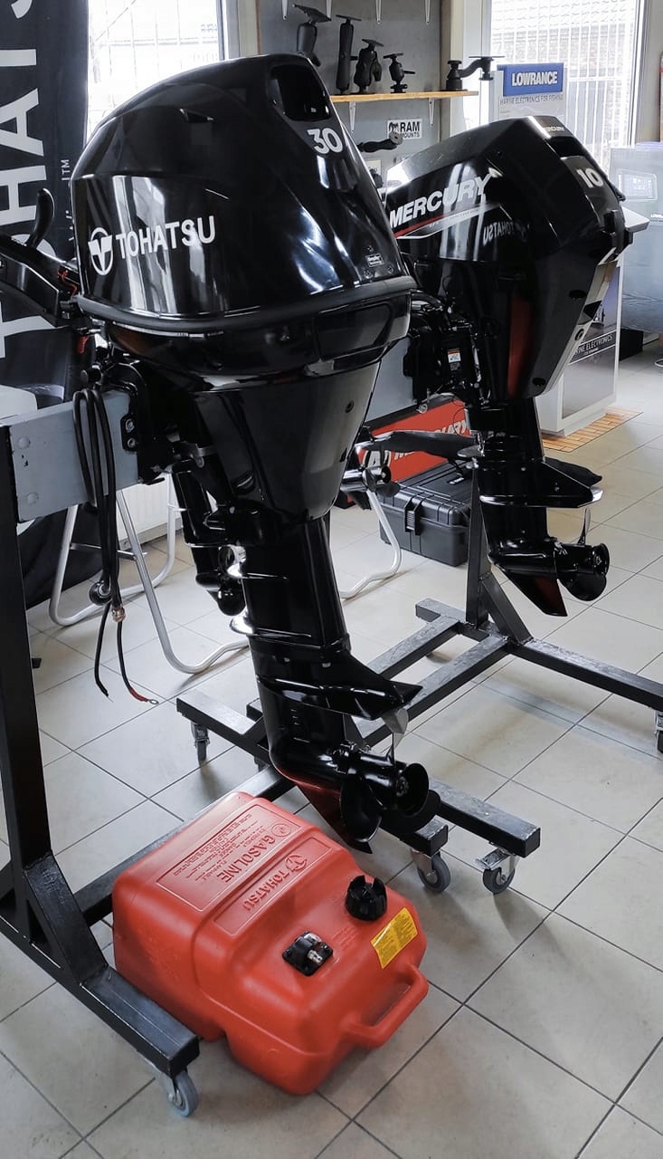 TOHATSU MFS9.9E L SILNIK ZABURTOWY SPORT 10-15KM Rozruch ręczny