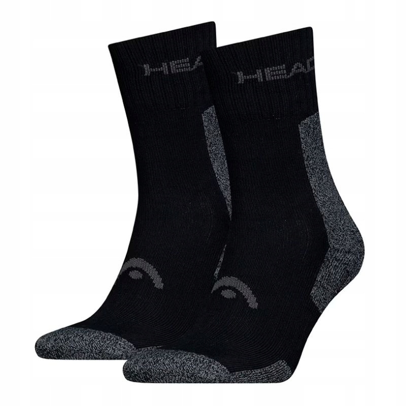 Skarpety Sportowe Head Hiking All Climates Crew Socks 2 Pack Black 39-42