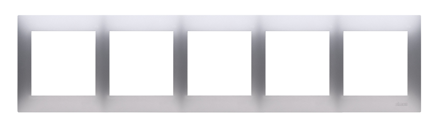 

Simon 54 Premium Ramka 5-krotna srebrny mat DR5/43