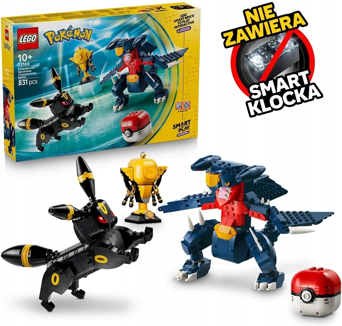 Lego Pokémon 72165 Smart Play Umbreon versus Garchomp – boj o mistrovství