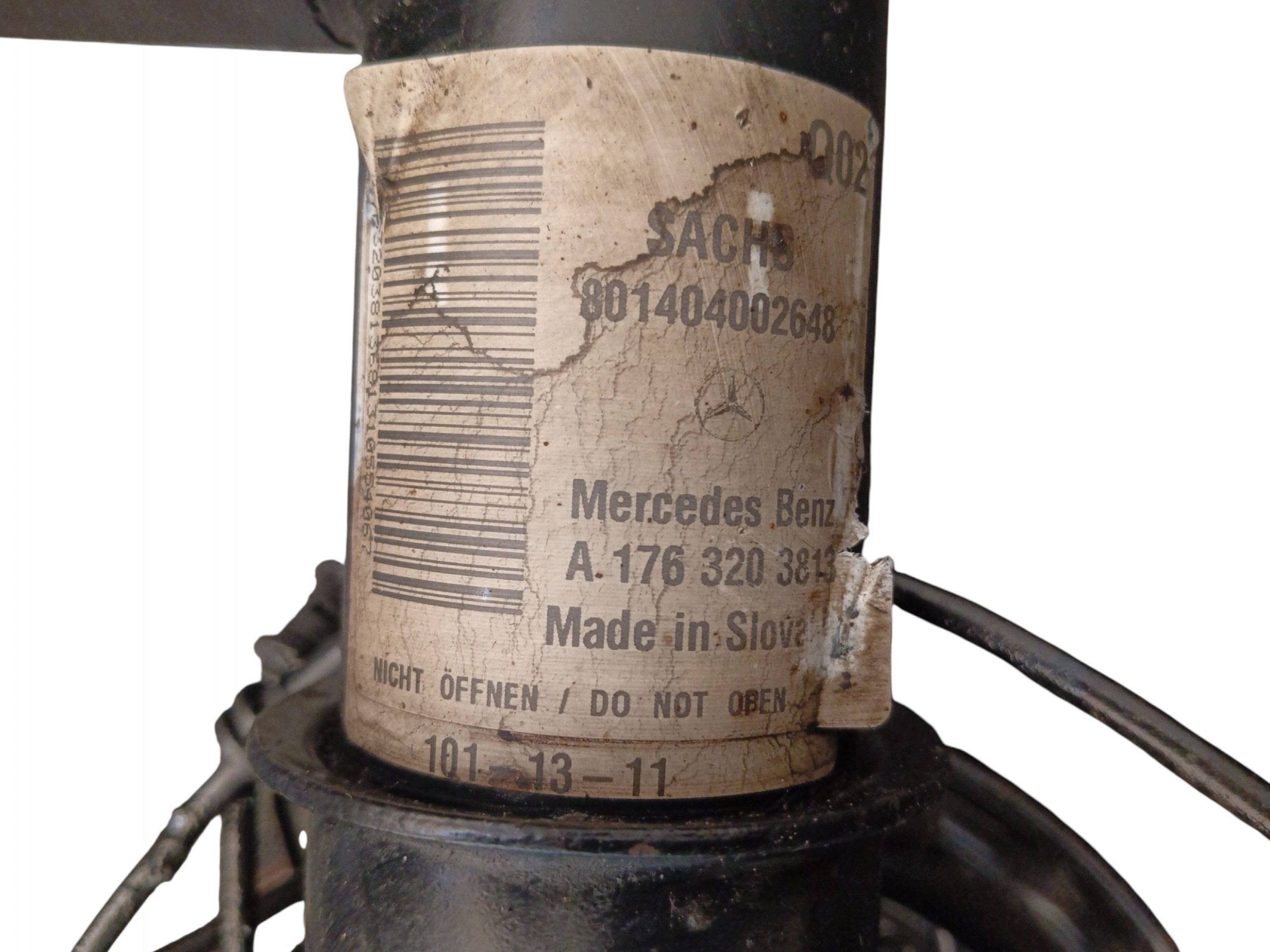 McPherson swing shock absorber right front MERCEDES A W176 A1763203813