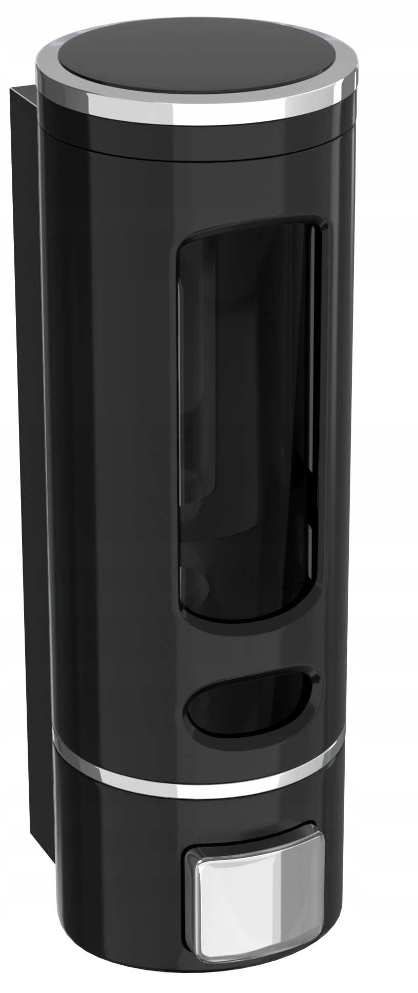 

Dozownik Czarny Ścienny Mydła Płynu Żelu Szamponu