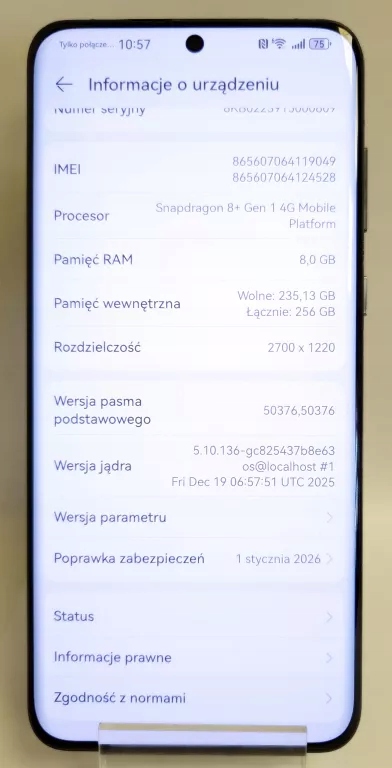 Смартфон Huawei P60 Pro 8 ГБ / 256 ГБ 4G (LTE) черный