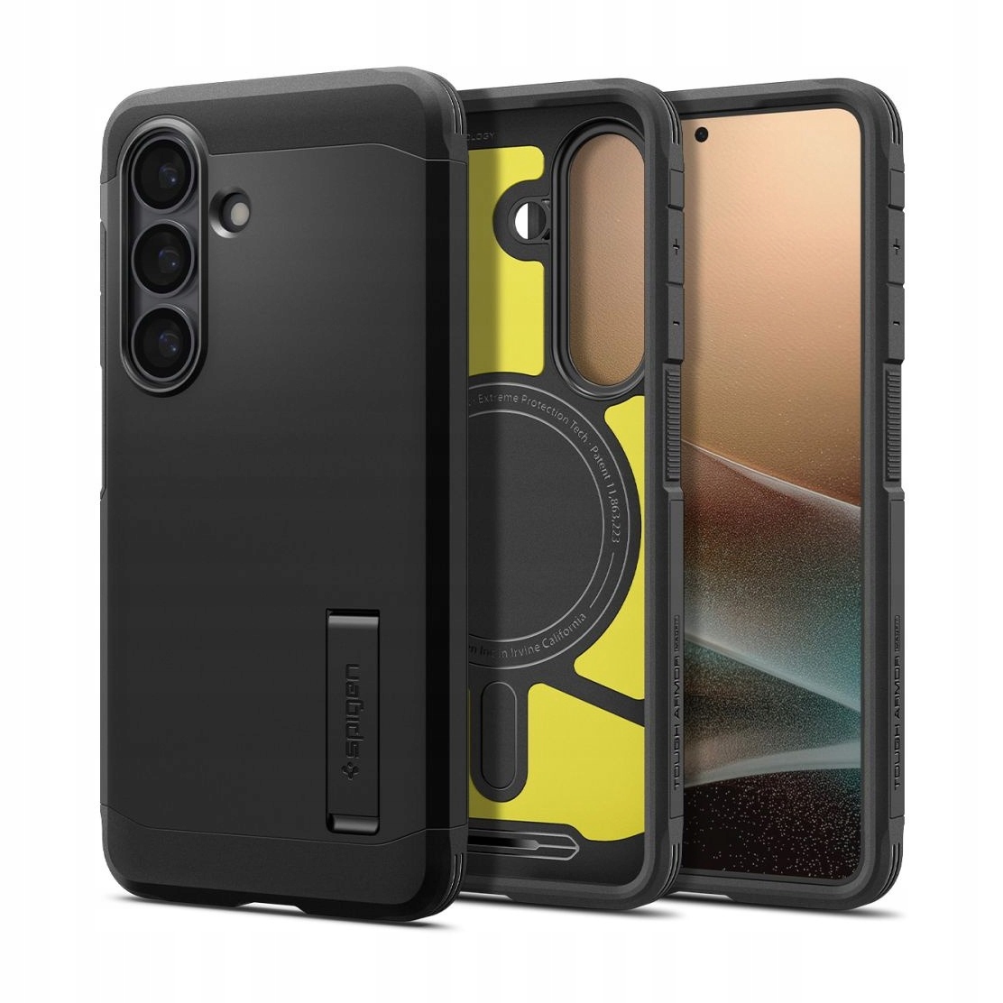 Etui do Samsung S26+ (Plus) Spigen Tough Armor Mag czarne