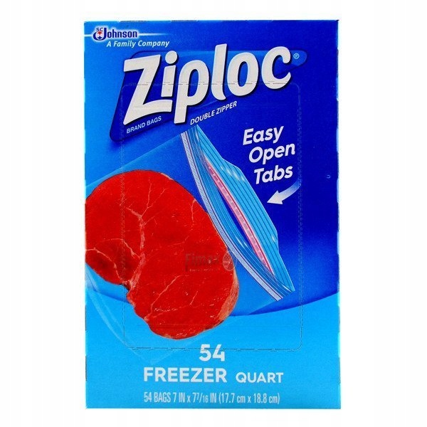 

Ziploc Freezer 54 szt. Torebki do przechowywania