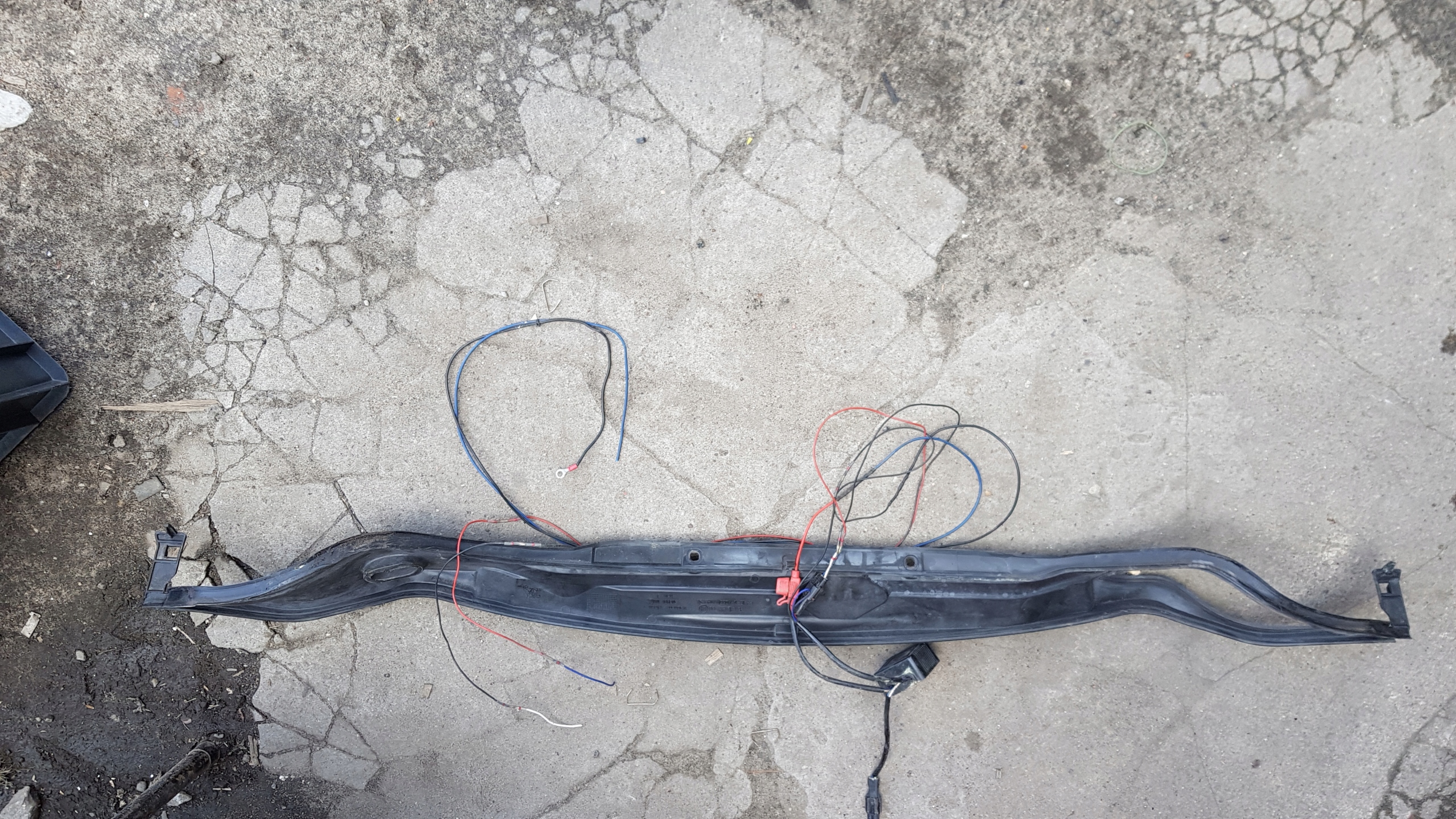 PEUGEOT 207 torpedo plastic cover 9681844780