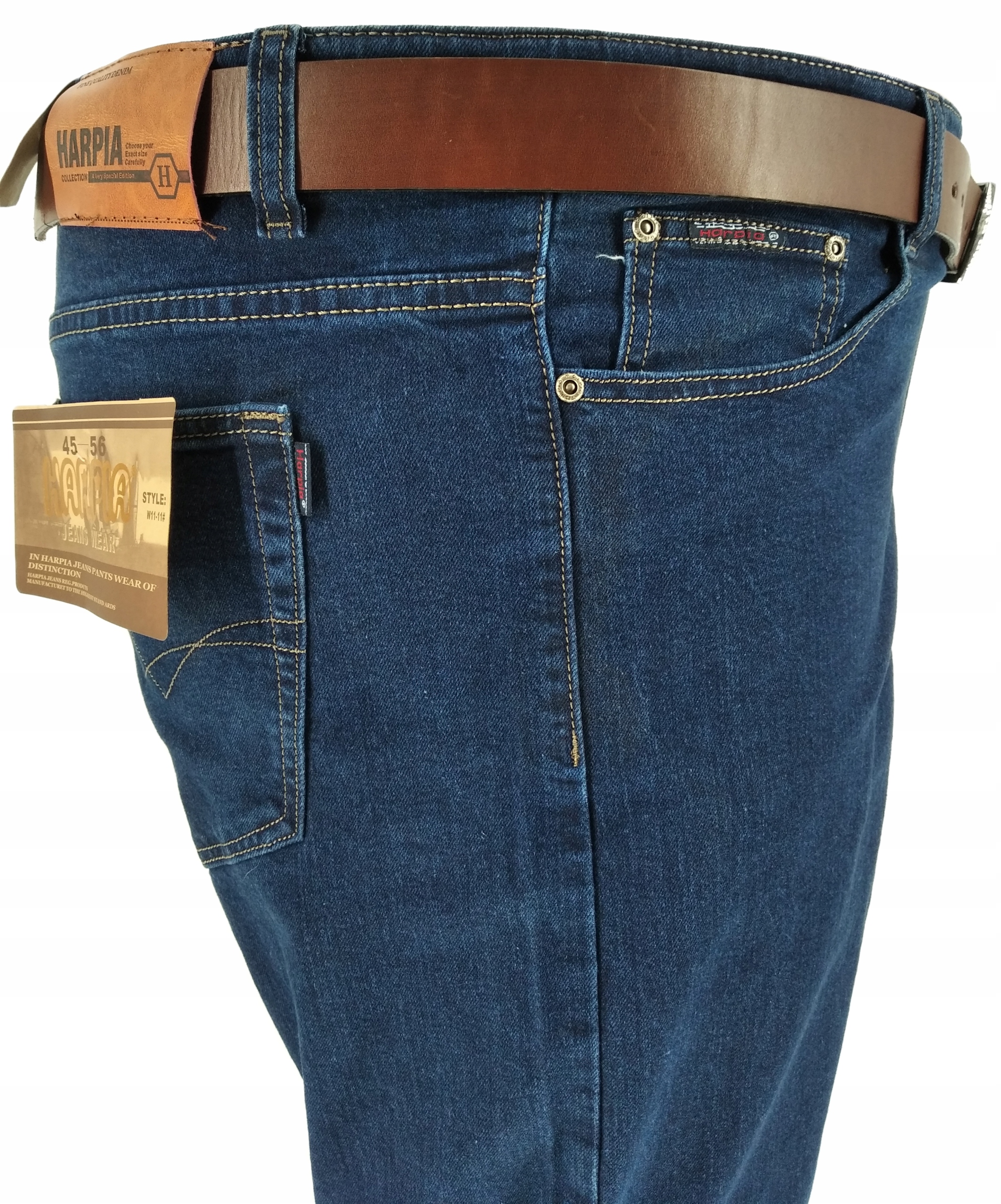 Spodnie Męskie Jeans JEANSY W47 120-122 CM DENIM