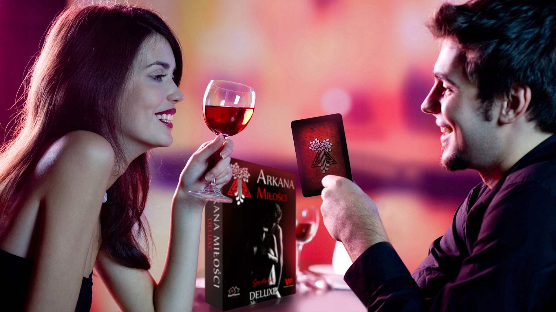 PO ZWROCIE - Gra dla par ARKANA MIŁOŚCI DELUXE [folia] Język instrukcji polska