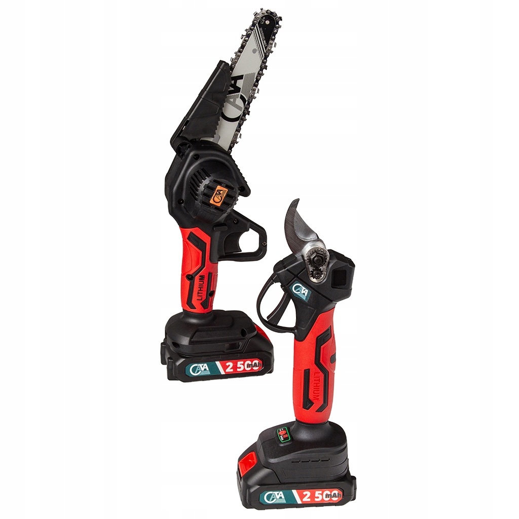 Píla A Záhradné Akumulátorové Nožnice 2V1 Záhradná Sada Do Galézie