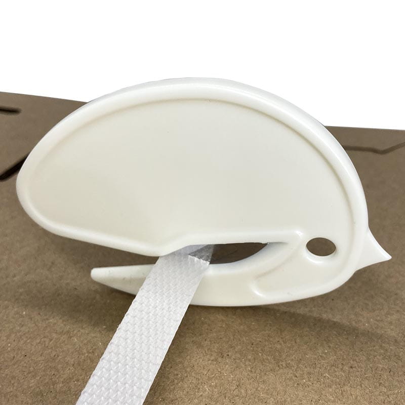 NÓŻ nożyk bezpieczny płaski do papierów, kartonów, taśm, kopert Rodzaj do papieru inny