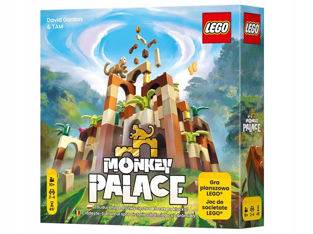 Rebel Gra planszowo-konstrukcyjna Lego Monkey Palace GR0774