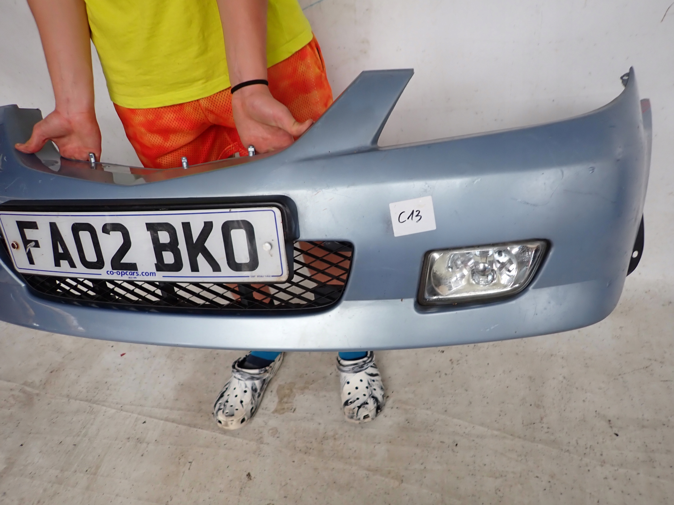 MAZDA 323 BJ LIFT 00-03 bumper front front