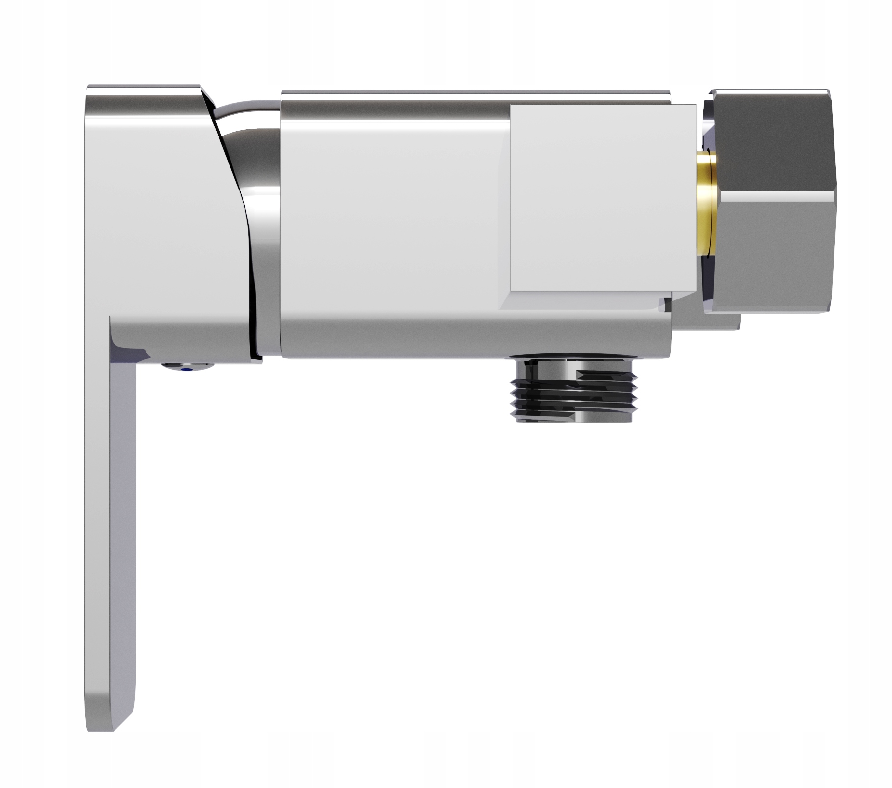 Sprchová Batéria Do Kúpeľne, Štvorcová, Veri Kohútik