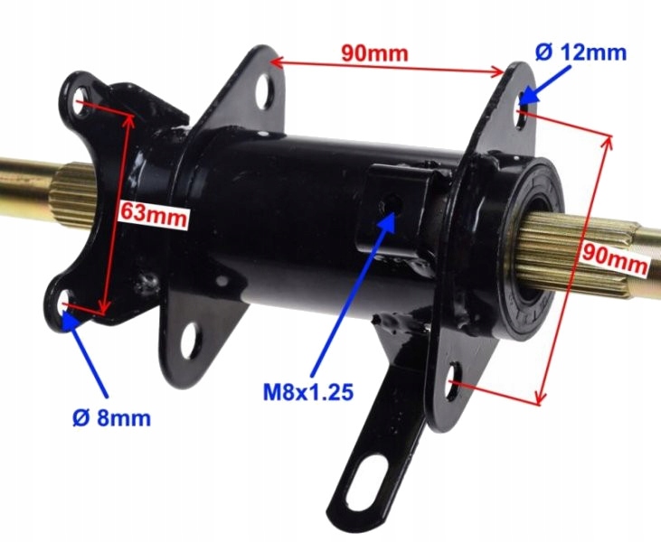 OS TYL ATV QUAD 90 110 KPL Part number 0000