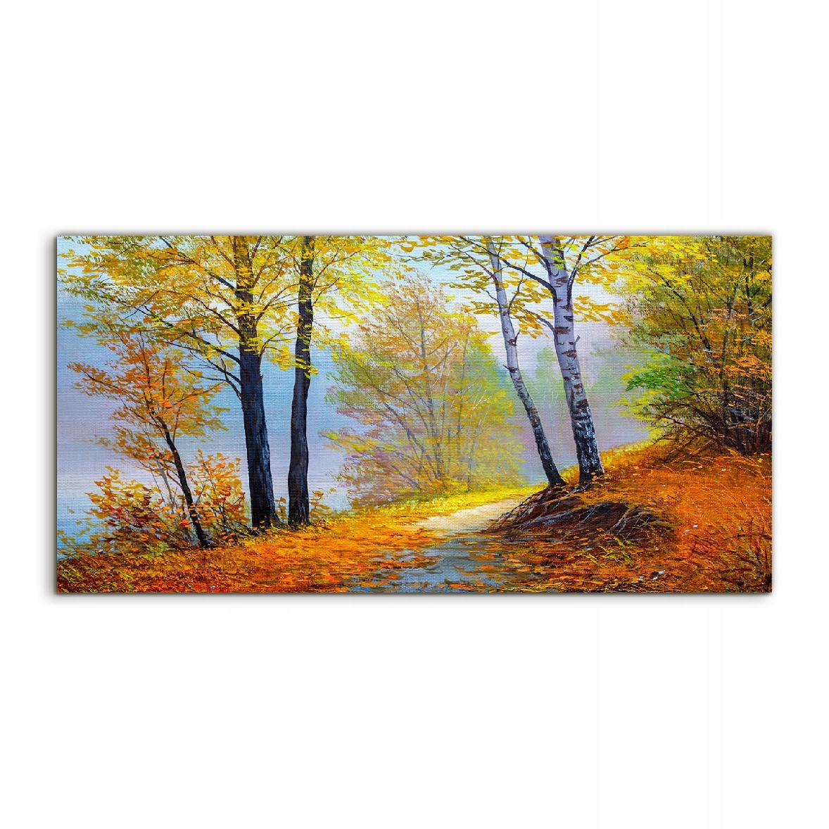 Fotoobraz 120x60 s potlačou Krajina Stromy Les