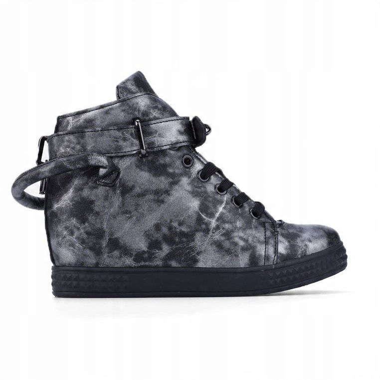 

Sneakersy na koturnie czarne 1 Morel 39 Czarny