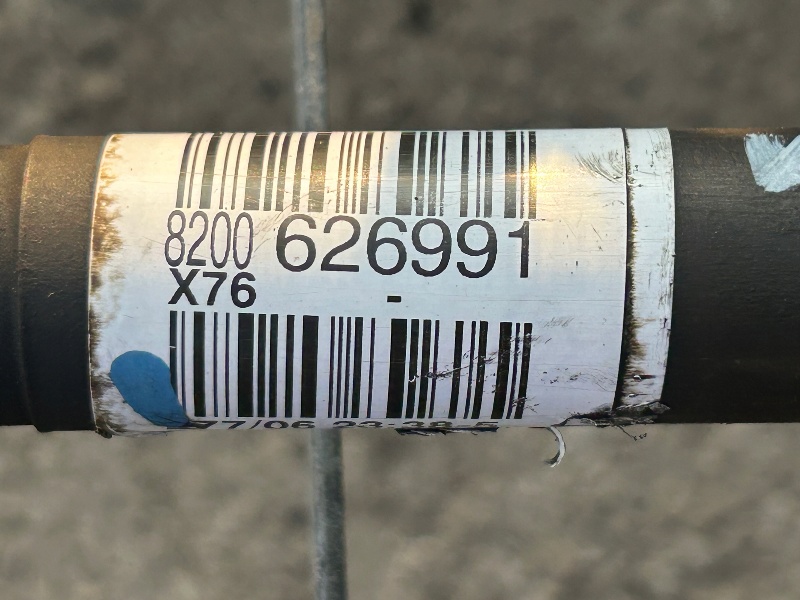 RENAULT KANGOO 1,9 D semi-axis right 8200626991