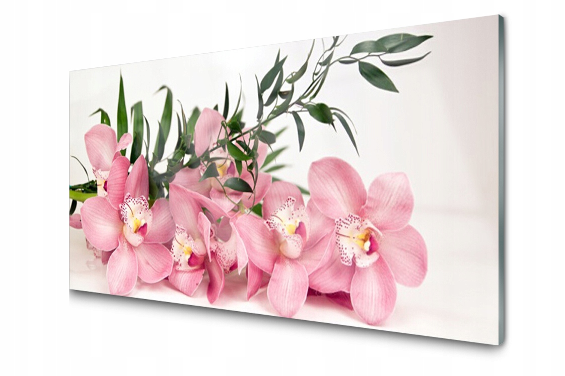 

Panel szklany Płytka Storczyk Kwiaty Spa 140x70