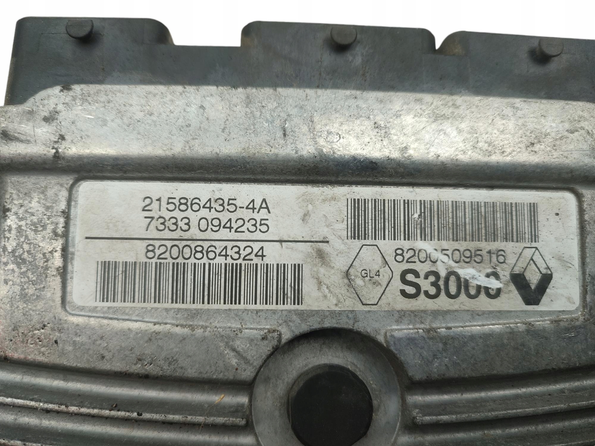 computer control unit of the engine RENAULT KANGOO II (2007-2013) 1.6 16V 8200864324