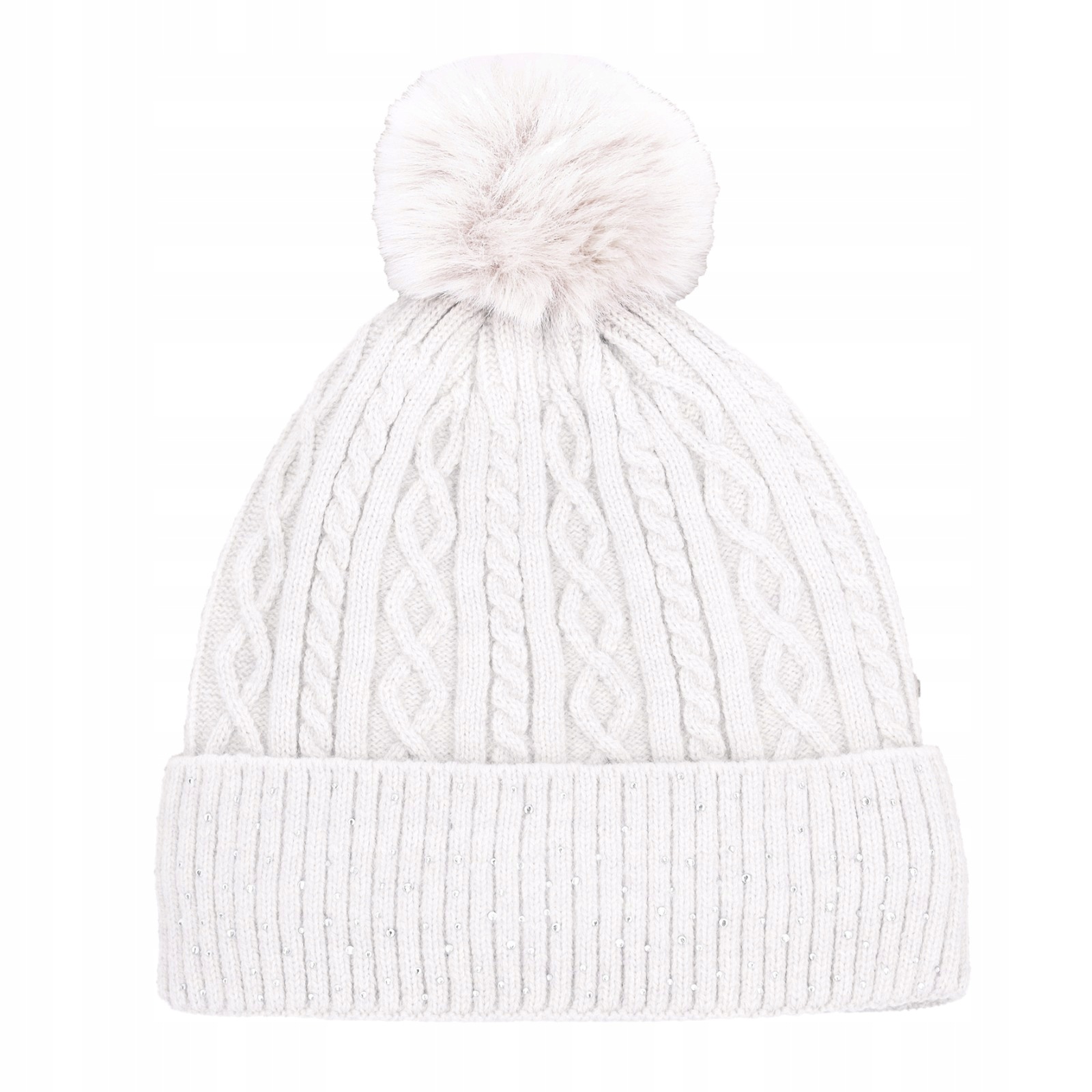 Schockemohle, Czapka Glamour Beanie, Silver/grey