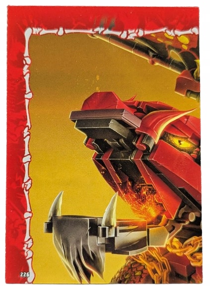 Karta Lego Ninjago Seria 4 Puzzle Numer 226