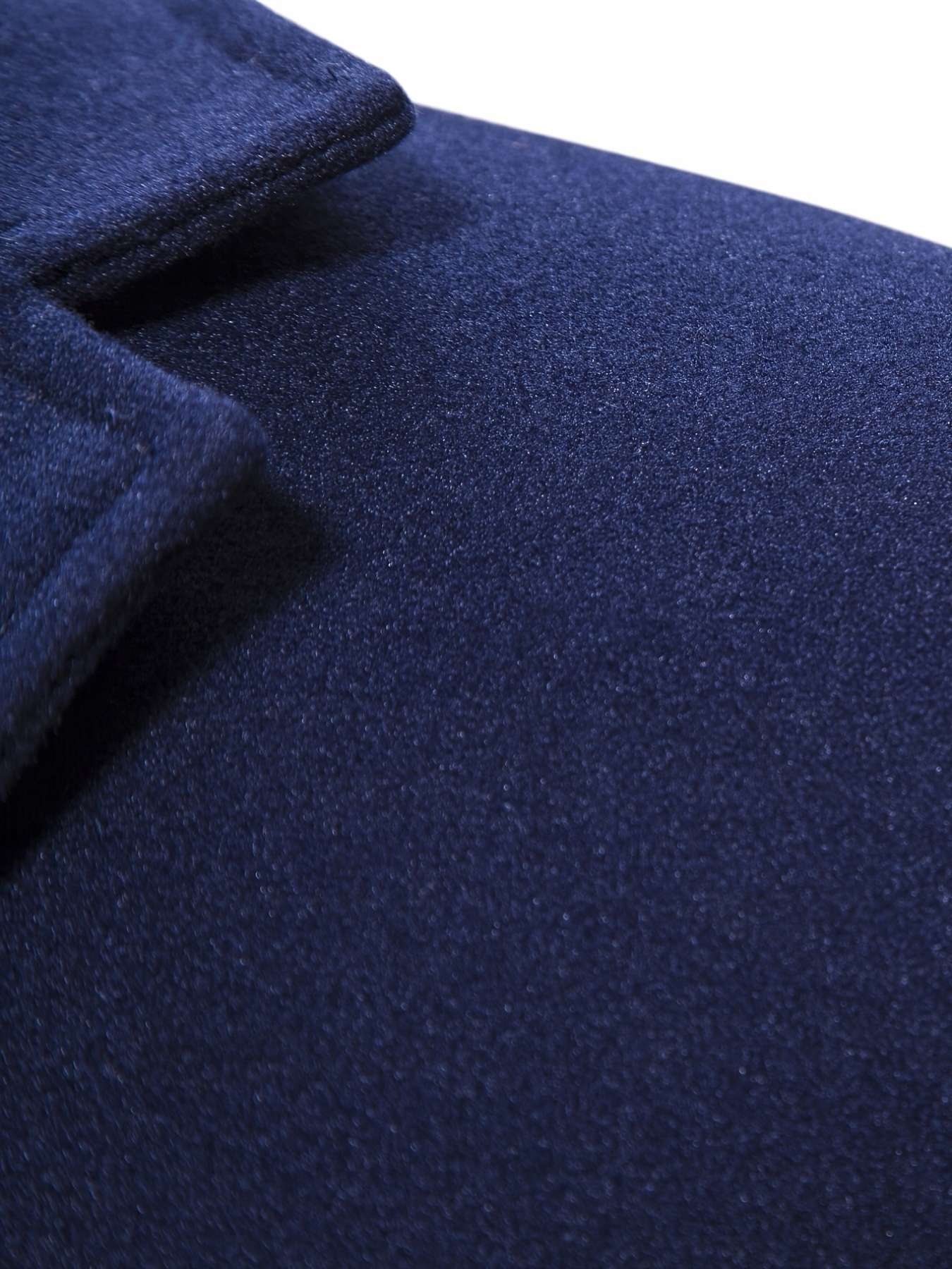 ELEGANCKI MODNY PŁASZCZ MĘSKI JESIENNY ZIMOWY DŁUGI Kolor niebieski